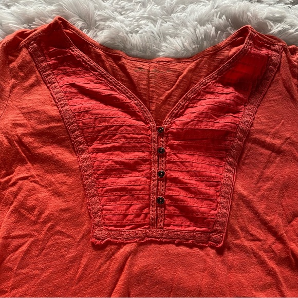 Eddie Bauer 3/4 Length Sleeve Shirt - Picture 2 of 7